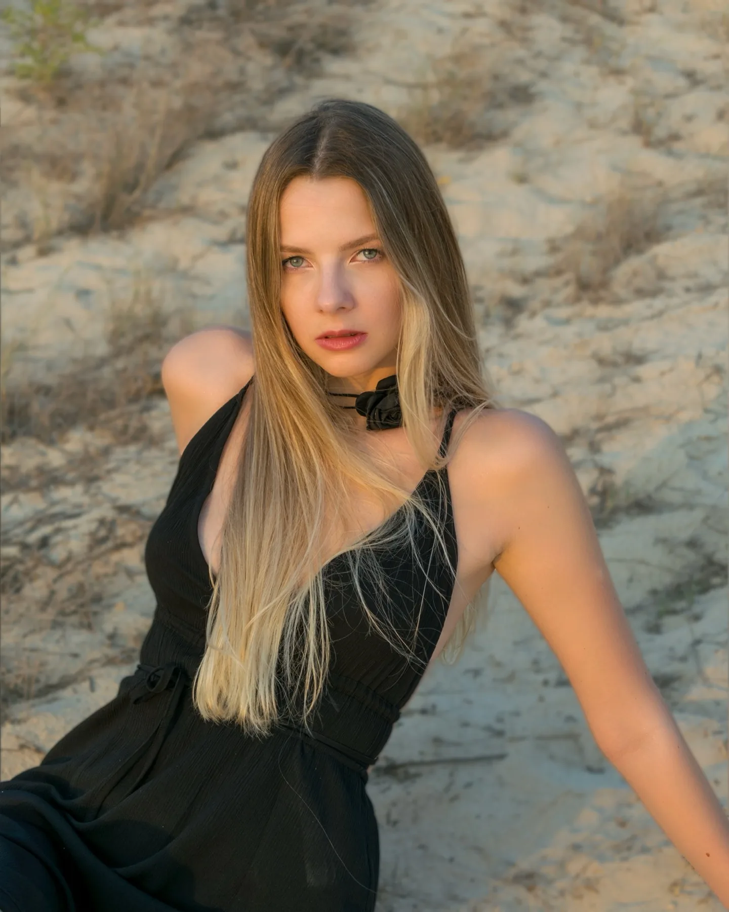 Model portrait suitable for a comp card, photographed by Photoczaro in Dubai