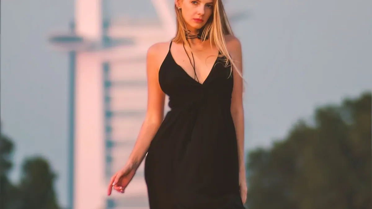Editorial model portfolio portrait photographed by Photoczaro in Dubai