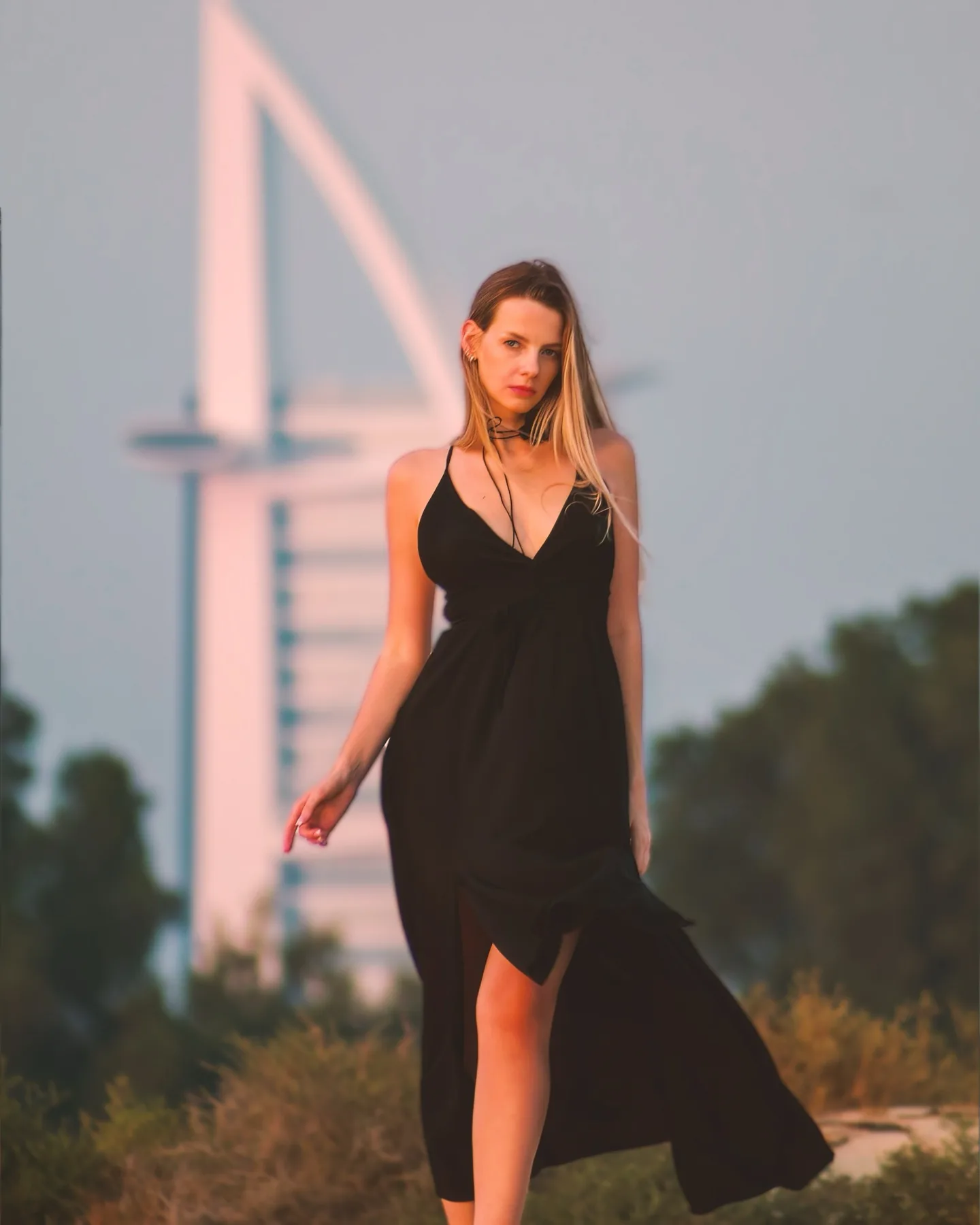 Editorial model portfolio portrait photographed by Photoczaro in Dubai