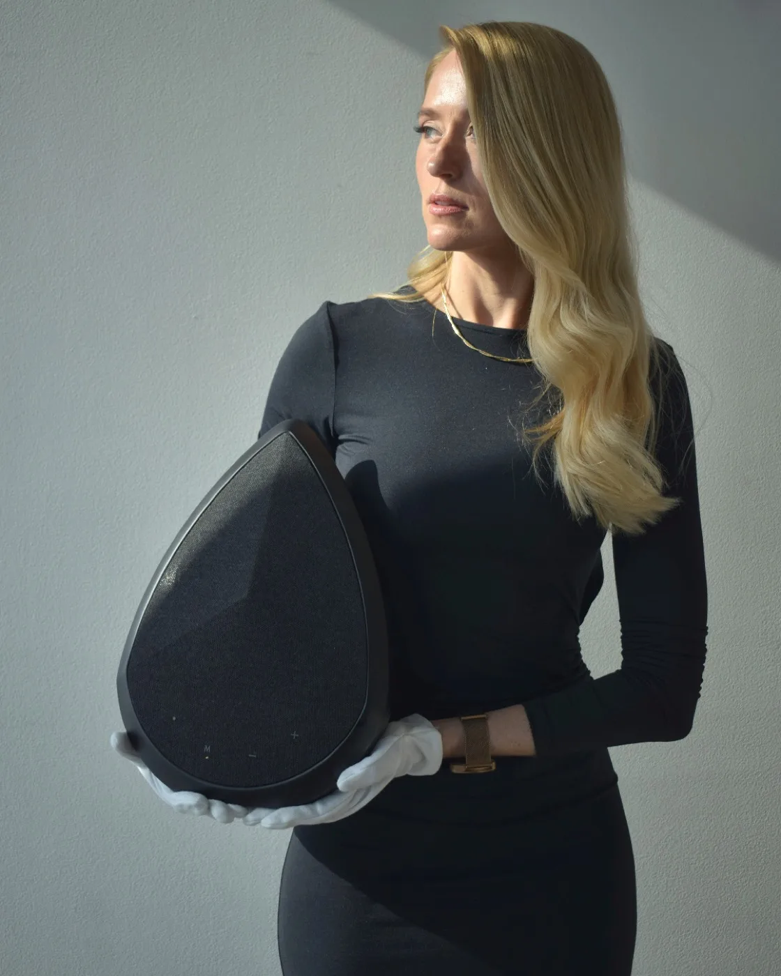 Olga in a fashion portrait session, shot by Photoczaro